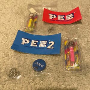 ケンエレファント　PEZ BALL CHAIN MASCOT セット キーホルダー グッズ　ガチャ