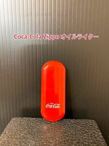 A425【希少】Coca-Cola Zippo 中古品 喫煙グッズ コカコーラ ジッポ ライター　オイルライター 動作未確認 昭和 レトロ 当時物