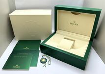 【ロレックス】　◎ROLEX◎ オイスターパーペチュアル39139.8064 空箱　M　ベージュ　時計　カードケース　タグ　冊子　付属品　箱　V32_画像1