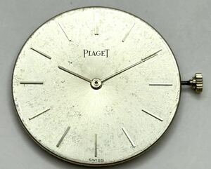 【ピアジェ１円～】◎PIAGET◎ ムーブメント　文字盤　風防　腕時計　部品　パーツ　手巻き　稼働