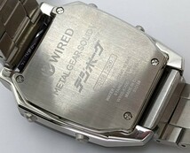 【セイコー】◎SEIKO◎未使用　W865-KX00　AGAM601　ワイアード　メタルギアソリッド5　デジボーグ　クォーツ　稼働　7536_画像6