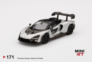 1/64 MINI-GT MGT00171-R マクラーレン セナ シルバー 右ハンドル McLaren Senna Silver ミニGT トゥルースケール TSM トゥルースケール