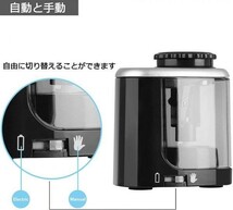 即納 鉛筆削り 電動 手動 両用 乾電池式 替え刃付き 持ち運び便利 電動えんぴつ削り 小学生 色鉛筆 デッサン 事務 美術 新学期 入学入園_画像5