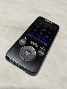 【送料無料】ソニー デジタルウォークマン NW-S736F♪ブラック 4GB SONYWALKMAN♪即決ポータブルオーディオプレーヤーdigital media player