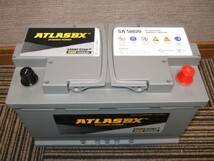 新品 バッテリー アトラス ATLAS SA 58020 80ah AGM (000 915 105CD 000 982 210828 90607555 719 BLA-80-L4 LN4 SB080AG 580-800 HT-80PN)_画像2