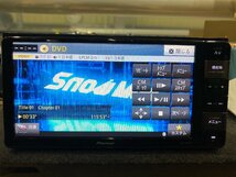 ◇carrozzeria カロッツェリア スズキオプションナビ AVIC-RWS901 7インチワイド DVD Bluetooth フルセグ 2018年地図 動作確認済み_画像9