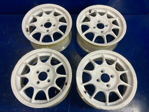 ◇ENKEI SPORTS エンケイスポーツ 14インチ 6J オフセット38 4穴 PCD100 アルミホイール 4本セット アルトワークス ミラ ワゴンR ムーブ