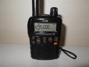 ICOM、エアーバンド、0.15～1309.995MHｚ帯　 ICーR5、取り説付！　