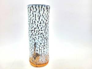[Старое искусство / шедевр] Хаги -яки Тенриу Килн Коджуо -Весел Дайки Ширацу в форме вазы цветение