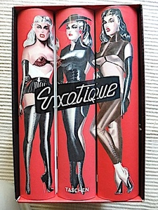 洋書BOXセット★EXOTIQUE★1998★ヴォンデージ 3巻セット 化粧箱入りハードカバー★良品★タッシェン 