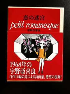 【函入りハードカバー・ミニブック】宇野亜喜良≪恋の迷宮≫