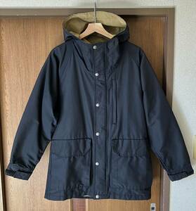 希少 ブラック 黒 80s 初期 茶タグ ノースフェイス マウンテンパーカー size S USA製 ビンテージ 美品 デッドストック 