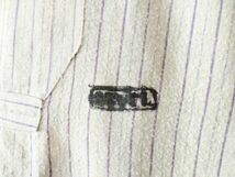 WW1 フランス軍 ピウピウ シャツ French Army Piou Piou Shirt ストライプ フランネル アンティーク フレンチ ワーク ユーロ ヴィンテージ_画像2