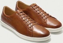 Cole Haan 29.5cm スニーカー タン ブラウン 軽量 ミニマム レザー 革 ローファー スリッポン ビジネス ブーツ ランニング XXX232_画像1