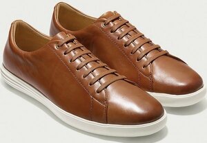 Cole Haan 30.5cm スニーカー タン ブラウン 軽量 ミニマム レザー 革 ローファー スリッポン ビジネス ブーツ ランニング XXX232