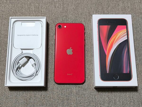 Apple iPhone SE 第2世代 SIMフリー 64GB PRODUCT RED 赤 利用制限◯