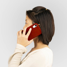 Xperia ACEIII ケース 手帳型 お洒落 赤色 レッド 赤 SOG08 SO53C ACE3 カバー A203SO シンプル 革 レザー スマホケース 送料無料 安い Red_画像6