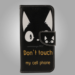iphone13 ケース 手帳型 アイホン13 ケース アイフォン13 カバー かわいい おしゃれ 猫 ねこ ネコ 送料無料 黒色 白色 革 レザー 安い 人気