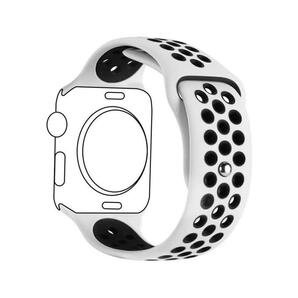 アップルウォッチ バンド 2本セット 42mm 44mm 45mm 49mm apple watch Ultra series SE 8 7 6 5 4 3 2 1 ベルト シリコン 交換 黒 白 黄色 の画像7