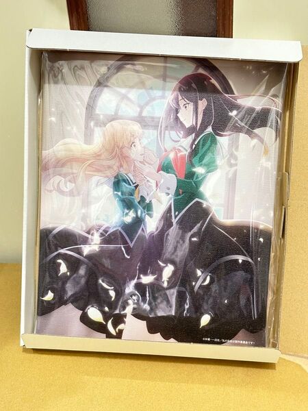私の百合はお仕事です! ティザービジュアル キャンバスボード 未開封品 わたゆり