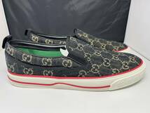 ■未使用■GUCCI/グッチ　TENNIS テニス 1977 　スニーカー　スリッポン　サイズ10＋（29～29.5cm）　メンズ■2046_画像6