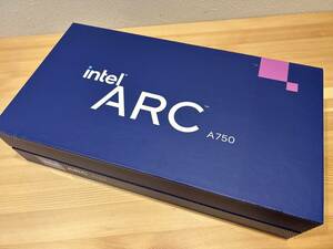 + Intel ARC A750 8GB VGA 21P02J00BA グラフィックボード 中古 ＋