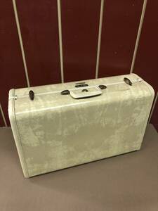  used * trunk case *Samsonite/ Samsonite *Luqqaqe* key lack of * antique * Vintage * travel bag 