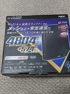 無線LANルーター Aterm WX5400HP Wi-Fi 6（11ax）対応 ＋ モバイルルーター 803ZT