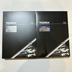 Nゲージ TOMIX 98407 98408 JR 485系特急電車(はくたか) 基本+増結 8両セット 未使用品