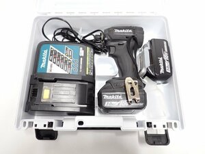 makita TD149DRFXB マキタ 18V 充電式インパクトドライバ 充電器/バッテリー2個付 動作品 ∬ 6D182-3