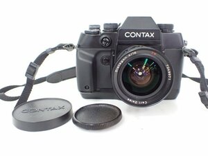 CONTAX AX 一眼レフフィルムカメラ コンタックス Carl Zeiss Distagon F4 18mm 広角レンズ カールツァイス ディスタゴン △ 6D00D-13