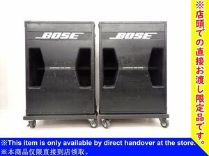 【横浜市来店引取限定品】 BOSE ボーズ サブウーファー 302II 302-II ACOUSTIMASS BASS SYSTEM ペア キャスター付き □ 6D2C9-14