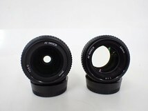 NIKON AF NIKKOR 28mm F2.8D 広角レンズ/NIKKOR 50mm F1.4 単焦点標準レンズ ニコン ニッコール 2本セット △ 6D269-11_画像4