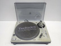 Technics テクニクス ダイレクトドライブレコードプレーヤー/DJターンテーブル SL-1200MK5 + MMカートリッジ SHURE M44付き ∩ 6D13F-1_画像1