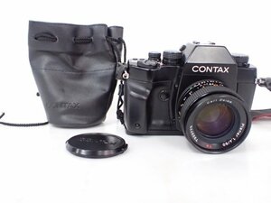 CONTAX RX 一眼レフフィルムカメラ コンタックス Carl Zeiss Planar F1.4 50mm 標準レンズ カールツァイス プラナー △ 6D00D-7