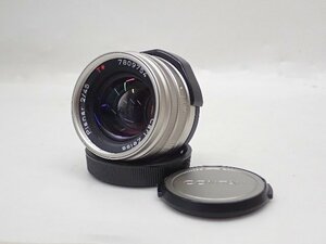 CONTAX コンタックス Carl Zeiss Planar F2 45mm T* カールツァイス 単焦点レンズ ¶ 6C7DE-3