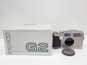 CONTAX コンタックス AFレンジファインダーカメラ G2 ボディ 元箱付き ¶ 6C7DE-1