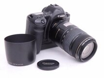 CANON/キヤノン AFフィルム一眼レフ EOS-1N バッテリーパック BP-E1付 DPボディ/望遠ズーム EF 75-300mm F4-5.6 IS USM付 ◆ 6D338-2_画像1