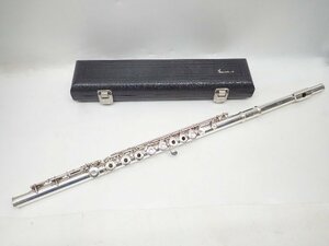 Gemeinhardt ゲマインハート elkhart 3SB フルート SOLID SILVER 銀製 ケース付き ¶ 6CD1C-1