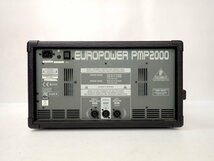 BEHRINGER EUROPOWER PMP2000 ベリンガー ユーロパワー 10チャンネル パワードミキサー □ 6D2E3-2_画像4