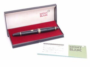 Montblanc/モンブラン 万年筆 Meisterstuck マイスターシュテュック No.146 ペン先 14K EF 極細字 ケース付 ◆ 6D25C-6