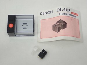 DENON デノン デンオン DL-103 MCカートリッジ ケース/説明書付き ¶ 6CFFF-2