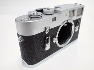 外観良品 Leitz Leica M4 シルバー ライツ ライカ レンジファインダーカメラ 動作品 1970年頃 ∬ 6D1CB-1