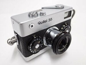 Rollei 35 (Carl Zeiss Tessar 40mm F3.5) ローライ コンパクトフィルムカメラ ドイツ製 動作品 ∬ 6D1CB-24