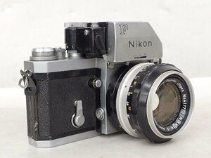 Nikon 一眼レフカメラ Fフォトミック NIKKOR-S F1.4 50mm レンズ付き ジャンク品 ニコン ▽ 6D508-1