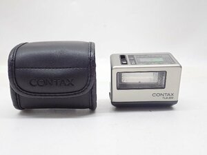 CONTAX コンタックス ストロボ フラッシュ TLA200 ケース付き ¶ 6D382-4
