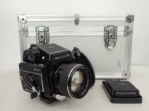 Mamiya 中判カメラ M645 1000S AEプリズムファインダー SEKOR C 80mm F1.9/ウエストレベルファインダー/グリップ マミヤ ▽ 6D460-1