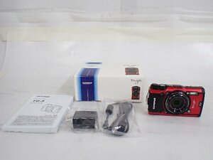 【良品】 OLYMPUS オリンパス Tough TG-5 コンパクトデジタルカメラ レッド 説明書/元箱付 ∴ 6D518-2