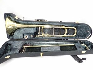 BACH Stradivarius MODEL 42 バック ストラディバリウス テナーバストロンボーン ボア径:12.9mm 太管 ケース/マウスピース付 ∬ 6D44A-1