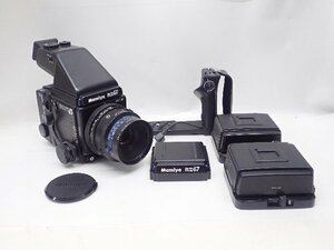 MAMIYA マミヤ 中判一眼レフカメラ RZ67 proII D ボディ + MAMIYA-SEKOR MACRO Z 140mm F4.5 レンズ プリズムファインダー付 ¶ 6D4BD-21